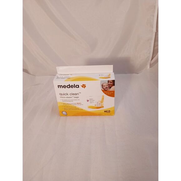📀 Medela Quick Clean Micro-Steam Bags - 5 Bags NEW - Picture 1 of 4